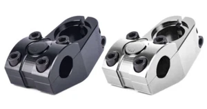 SHADOW CONSPIRACY FINEST TOP LOAD STEM 48mm 50mm 53mm BMX BIKE BLACK SILVER NEW - Picture 1 of 13