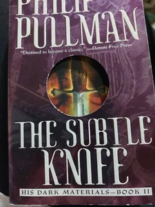 The Subtle Knife His Dark Materials Book 2 By Philip Pullman Laurel Leaf PAPERBA - Picture 1 of 7