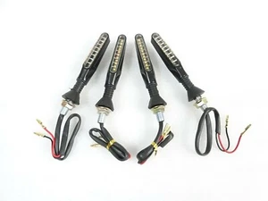 For Honda CBR 500 R No.ABS 2013-2014 LED Sequential Full Set 4 Indicators #14C11 - Picture 1 of 3