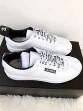 chanel white runners