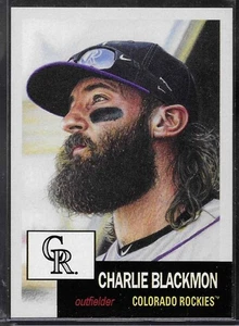 2018 Topps Living Set # 31 Charlie Blackmon Colorado Rockies 6.585 Printed b - Bild 1 von 1