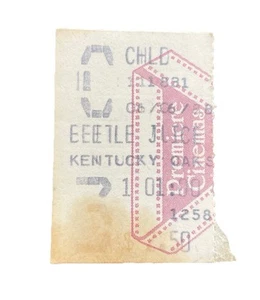 Beetlejuice Rare Movie Ticket Stub June 6, 1988 - Picture 1 of 2