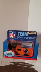 Matchbox NFL Team Collectible Denver Broncos 1991 Diecast Truck - Bild 1 von 3