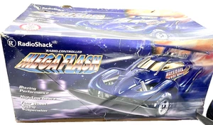 Vintage 1999 RadioShack Megaflash 9.6V Remote Control Car Off Road Buggy w/ Box - Picture 1 of 20