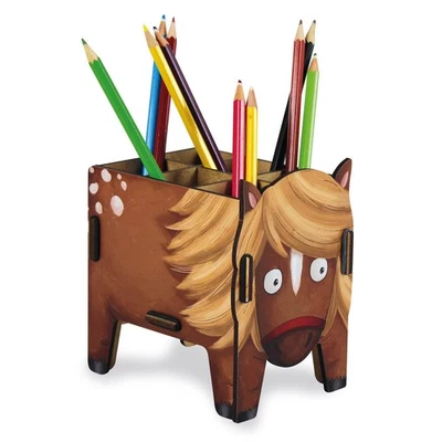 WERKHAUS Stiftebox Vierbeiner Pony aus Holz | Geschenkidee - Bild 1 von 4