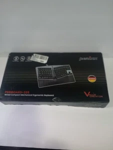 Perixx PERIBOARD-335 Wired Ergonomic Mechanical Compact Keyboard . Tested Works - Picture 1 of 6