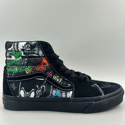 Vans Disney Villains Sk8-Hi Women Size 7.5 Black 100th Anniversary Shoes NEW - Image 1 of 4