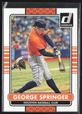 2015 Donruss #93 George Springer - Image 1 of 2