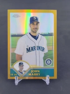 2003 Topps Chrome #285 John Mabry Gold Refractor 97/449 - Picture 1 of 1