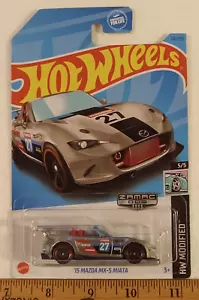 Mazda MX-5 Miata Zamac #005 2023 Hot Wheels HW modificado #5/5 '15 col. #114/250 - Imagen 1 de 3