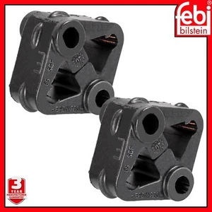 Silencer Exhaust Mounting x2 Febi 170933 For BMW Series 1 2 3 4 7 8 18208620181 - Picture 1 of 7