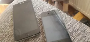 2 X mobile Phones IPHONE 4S and ALCATEL ONE TOUCH Spares Or Repairs - Picture 1 of 8