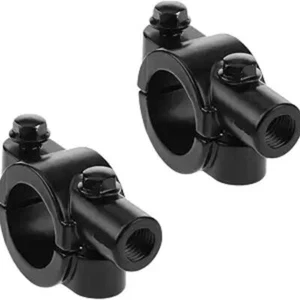 2PCS Motorcycle Mirrors Mounts, 7/8" 8mm Motorbike Handlebar Holder Clamp Adapto - Picture 1 of 6