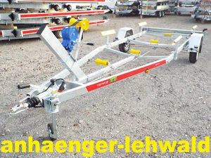 Bootstrailer 1,3to. Neu, für Boote bis 5,9m Bootsanhänger f. Sportboot Motorboot - Bild 1 von 11