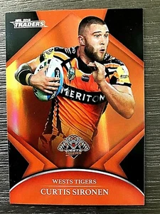 2016 NRL TRADERS PARALLEL TRADING CARD - CURTIS SIRONEN/TIGERS - Picture 1 of 1