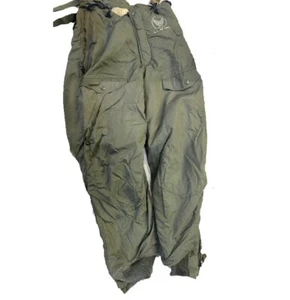 US Air Force F-1B Winter Flight Trousers size 32 waist NOS but stains - Picture 1 of 5