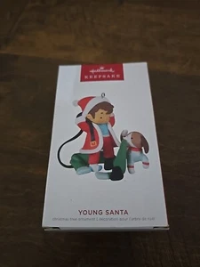 Hallmark Andenken Weihnachtsschmuck 2022 JUNGER WEIHNACHTSMANN 1. in Serie - Bild 1 von 5