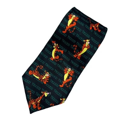 Corbata para hombre Disney | Tigger Winnie The Pooh | Dibujos animados | Corbata para hombre estampada Foto 1 de 4