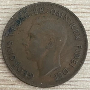 1949 Australian Penny Error Coin (#80) - Picture 1 of 3