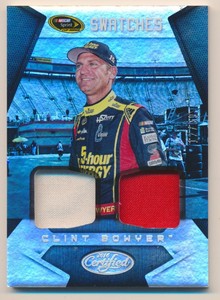 2016 Certified Sprint Cup Swatches Mirror Silver #19 Clint Bowyer /99