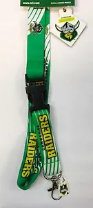 23008 NRL RUGBY LEAGUE LANYARD & KEYRING KEY RING CANBERRA RAIDERS - Bild 1 von 1