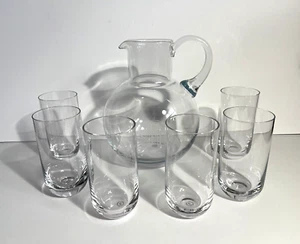 New Tiffany & Co Refresher 6 Crystal Glasses - Picture 1 of 4