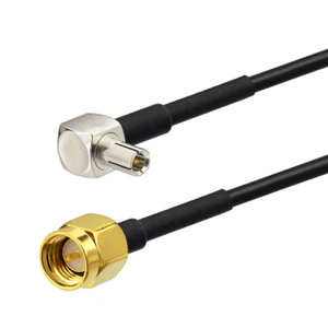 UMTS Antenna Adapter Cable SMA male to TS9 Pigtail RG174 for USB Modems Wireless - Picture 1 of 3