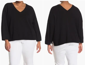 Madewell Double V Pullover Sweater 3/4 Sleeves Lightweight Soft Warm Sz XS - Picture 1 of 7
