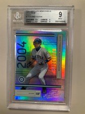 2004 Playoff Absolute Memorabilia Spectrum Gold /50 Ichiro Suzuki BGS 9