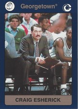 1991 Collegiate Collection Georgetown Hoyas #21 Craig Esherick