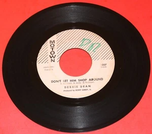 DEBBIE DEAN "Don't Let Him Shop Around" 1961 RARE MOTOWN SOUL 45 MOTOWN VG+ HEAR - Imagen 1 de 2