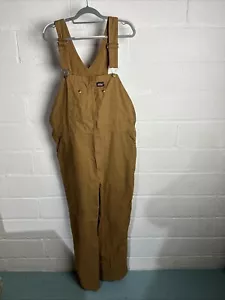 Dickies Salopette Abbigliamento da Lavoro Bavaglino Pantaloni Carpentiere Utility Tela Taglia 38 X 32 - Foto 1 di 7