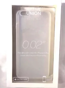 Native Union Clic Air Case For Apple Iphone 6 Plus And 6s Plus CLEAR - Picture 1 of 5