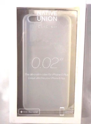 Native Union  Clic Air Case For Apple Iphone 6 Plus And 6s Plus  CLEAR - Image 1 of 4