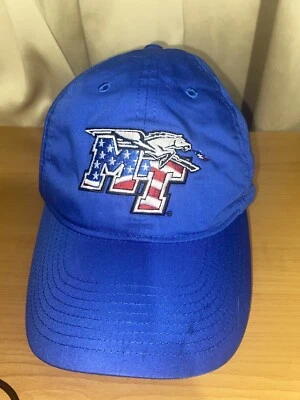 MTSU Nike Adjustable Strapback Cap Hat USA Heritage86 Dri-Fit - Image 1 of 4