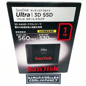 SanDisk SSD Ultra 3D NAND 1TB SATA3.0 2.5" Internal SSD Japan NEW - Picture 1 of 8