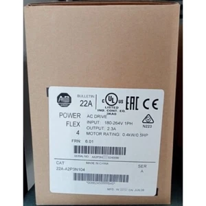 Allen-Bradley 22A-A2P3N104 POWERFLEX 4 22AA2P3N104 US Free Tax - Picture 1 of 4