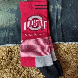 Ohio State Buckeyes Proud Sponsor Meijer Socks Unisex - Picture 1 of 3
