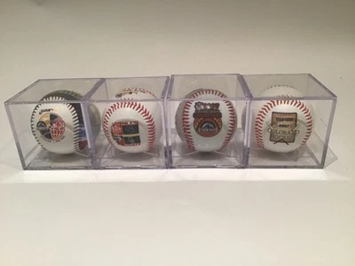 2007 Boston Red Sox Colorado Rockies World Series, NLCS, Wild Card Baseballs - Image 1 of 2