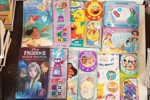 Disney: 2 Movie Theatre, 3 Music Player, Learn To Write Lot. - Picture 1 of 16