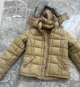 Prada down Puffer Jacket needs new zipper sz medium ITALY - Picture 1 of 7