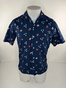 GITMAN BROS - USA Vintage Geometric Mens S Shirt - Picture 1 of 5