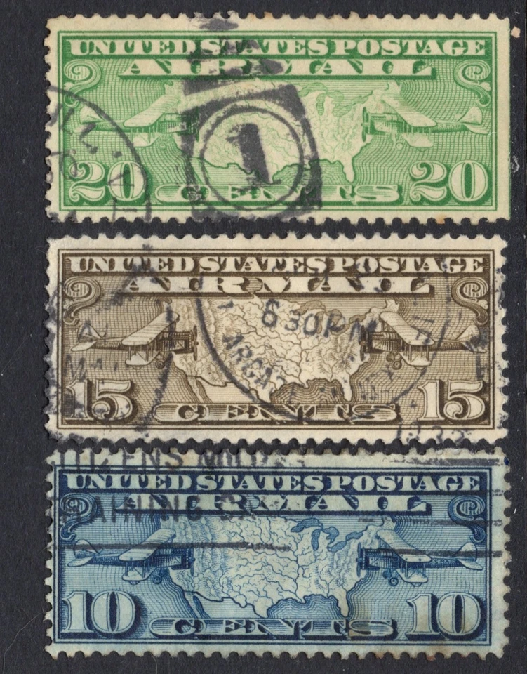 US Scott C7-C9 Used - Straight Edge / Fault - CV 4.85$ - Image 1 of 2