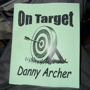 Vintage On Target magisches Vortrag Notizen Buch von Danny Archer  - Bild 1 von 2