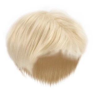 Peluca Cosplay para Hombres Accesorio para el Cabello Peluca Masculina Pieza Accesorio para Extensión de Ca - Imagen 1 de 12