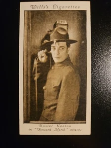 1931 W.D. & H.O. Wills Cinema Stars-3ª Serie 15 Buster Keaton Excelente Forma - Imagen 1 de 6