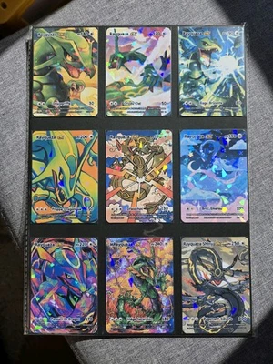 Cartes Pokémon Rayquaza Ex Full Art Holo - Photo 1/2