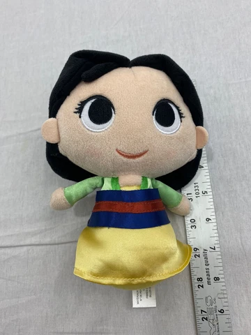 Disney Store Funko MULAN Plush Princess Doll Plushies Lovey Baby 7” stuffed Cover