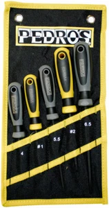 Pedro's FAHRRADSCHRAUBENDREHER SET 5-teilig mit Tasche - Bild 1 von 2