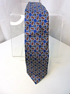 CHRISTIAN DIOR MONSIEUR MENS NECKTIE SILK GRAPHIC CLASSIC STYLIZED PAISLEY - Picture 1 of 6